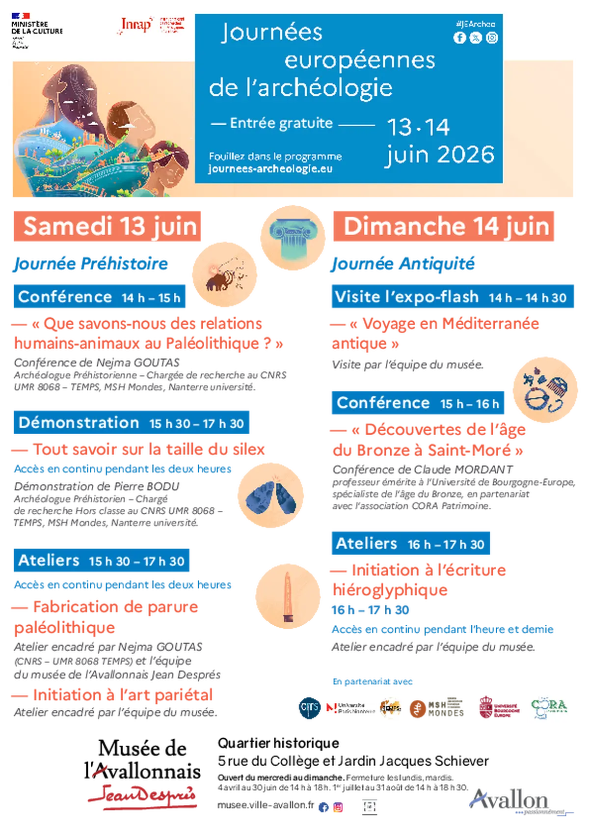 Journées européennes de l'Archéologie