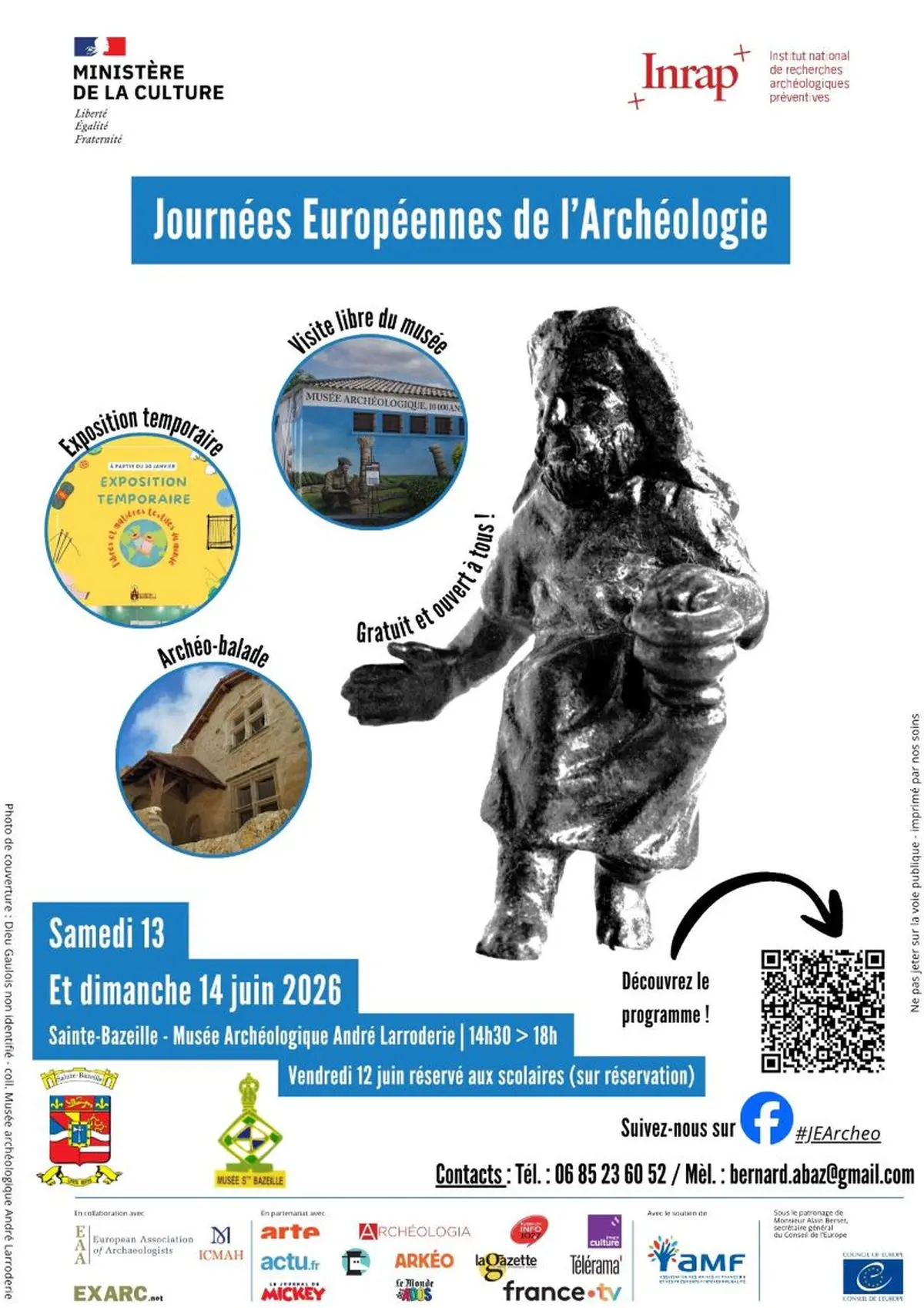 Journées Européennes de l'Archéologie au Musée archéologique André Larroderie