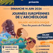 Journées européennes de l'Archéologie — Balade archéologique à Saint-Émilion
