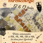 Journées Européennes de l'Archéologie - Mosaïque Gallo-Romaine