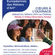 Journées Européennes des Métiers d'Art - Atelier avec Via Iruski