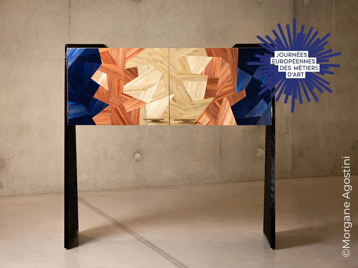 Journées Européennes des Métiers d'Art > Immersion dans un atelier de marqueterie de paille