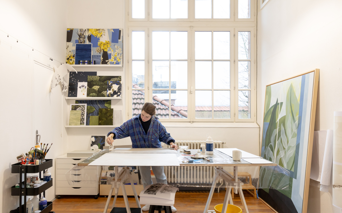 Dans l’atelier de Lucille Boitelle par Josephine Brueder / Ville de paris