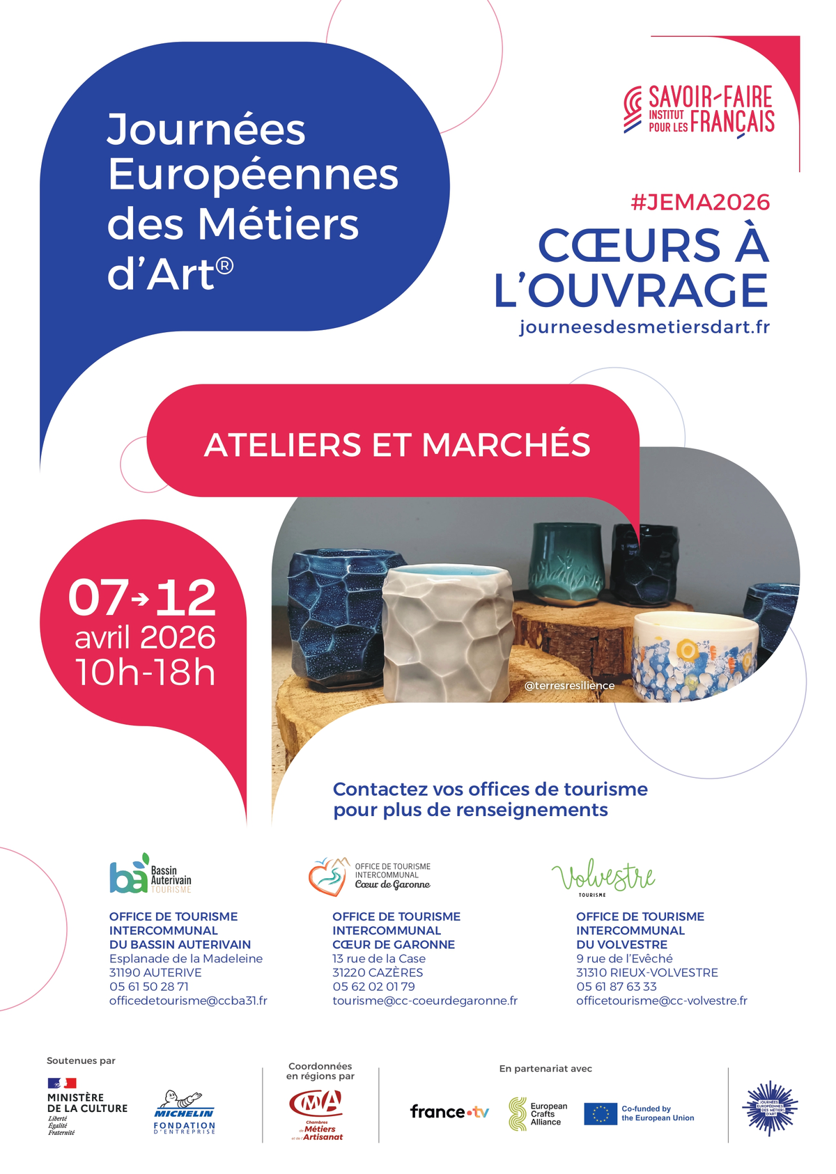 Journees Europeennes Des Metiers D'Art : Volvestre