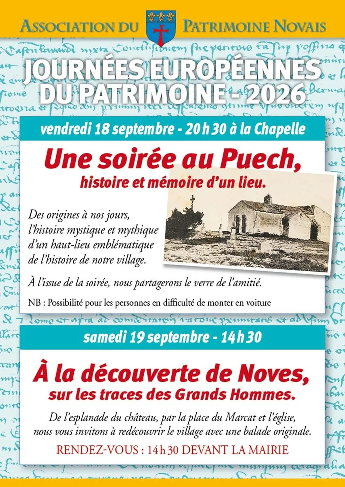 Journées Européennes du Patrimoine