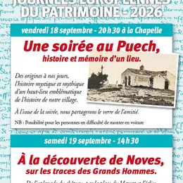 Journées Européennes du Patrimoine