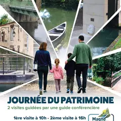 Journées européennes du patrimoine 2026 - Découvrez les ports secrets de Magné !