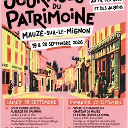 Journées Européennes du Patrimoine 2026 - Visite de la cour Pierre-Guérin à Mauzé-Sur-Le-Mignon
