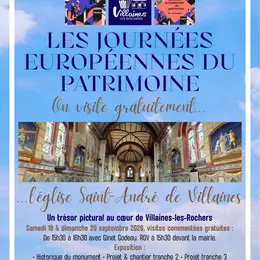 Journées Européennes du Patrimoine à l'église Saint-André