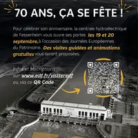 Journées Européennes du Patrimoine à la centrale hydroélectrique de Fessenheim DR
