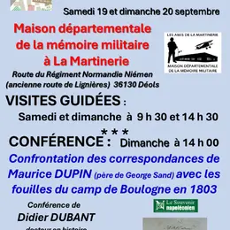 Journées Européennes du Patrimoine à la Martinerie