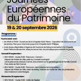 Journées Européennes du Patrimoine à Nolay