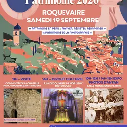 Journées européennes du patrimoine à Roquevaire