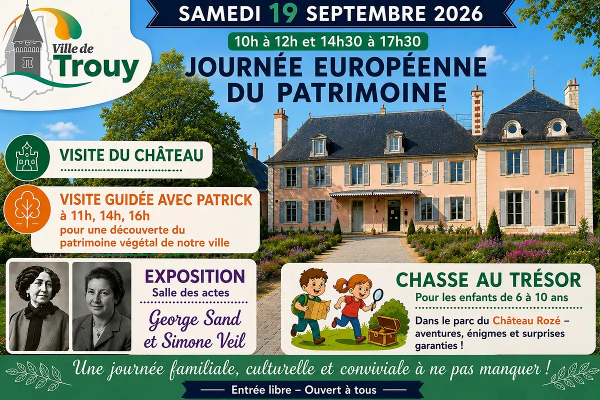 Journées Européennes du Patrimoine à Trouy