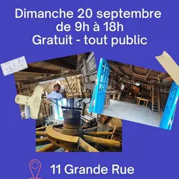 Journées européennes du patrimoine - atelier de Charron