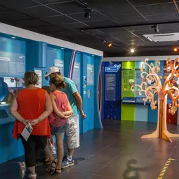 Journées Européennes du Patrimoine au Barrage de Bort-les-Orgues Espace  EDF Odyssélec