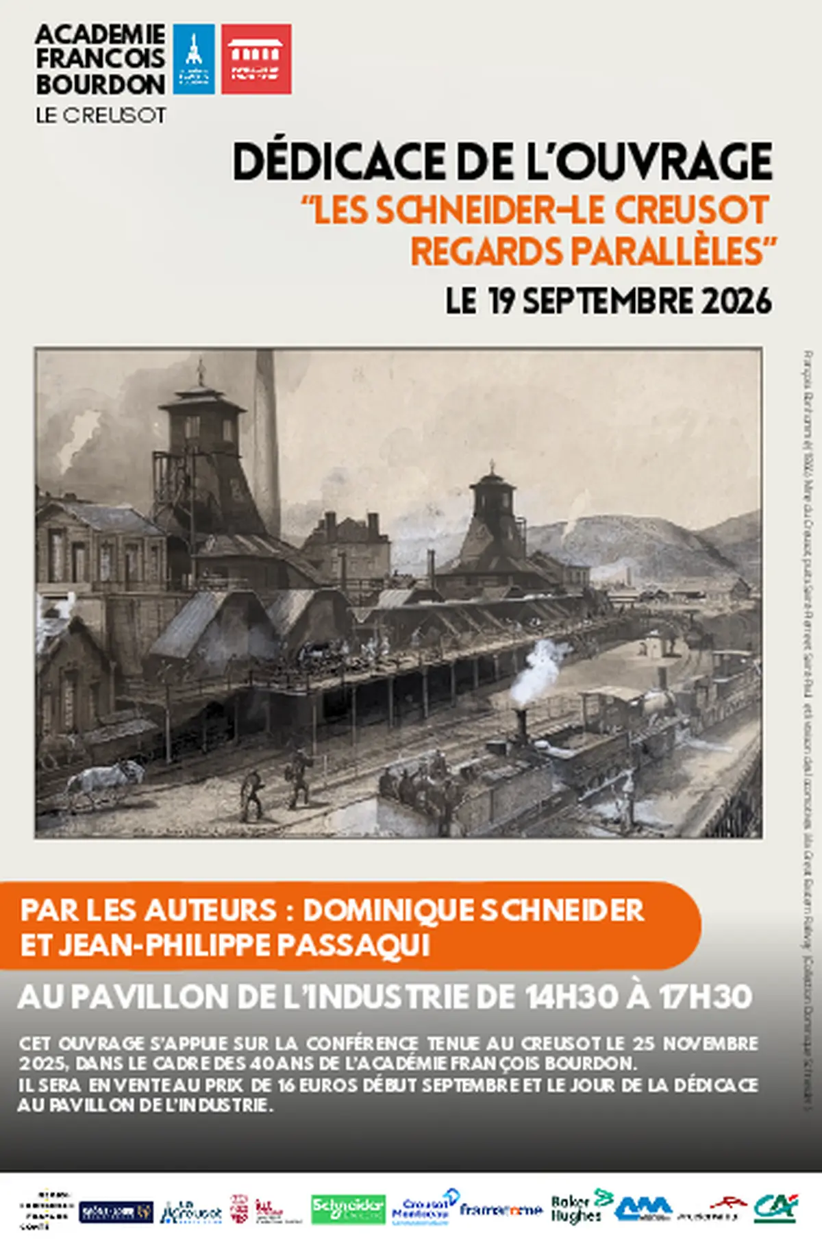 Journées européennes du patrimoine : dédicace de l’ouvrage de Dominique Schneider et Jean-Philippe Passaqui