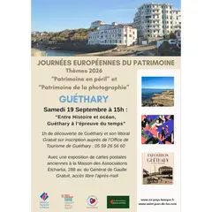 Journées Européennes du Patrimoine : Entre histoire et océan, Guéthary à l'épreuve du temps
