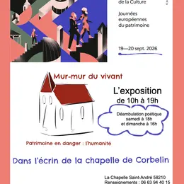 Journées Européennes du Patrimoine - Exposition : Mur-mur du vivant
