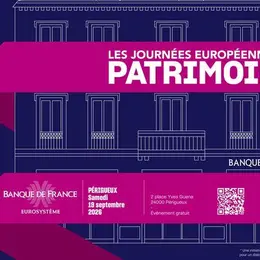 Journées Européennes du Patrimoine - La Banque de France de Périgueux ouvre ses portes