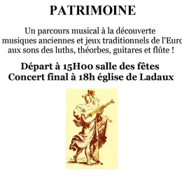 Journées européennes du patrimoine : Ladaux fête son patrimoine !