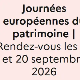 Journées Européennes Du Patrimoine : Le Patrimoine En Jeu !