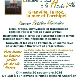 Journées Européennes du Patrimoine : Lecture à voix haute à la Haute Ville