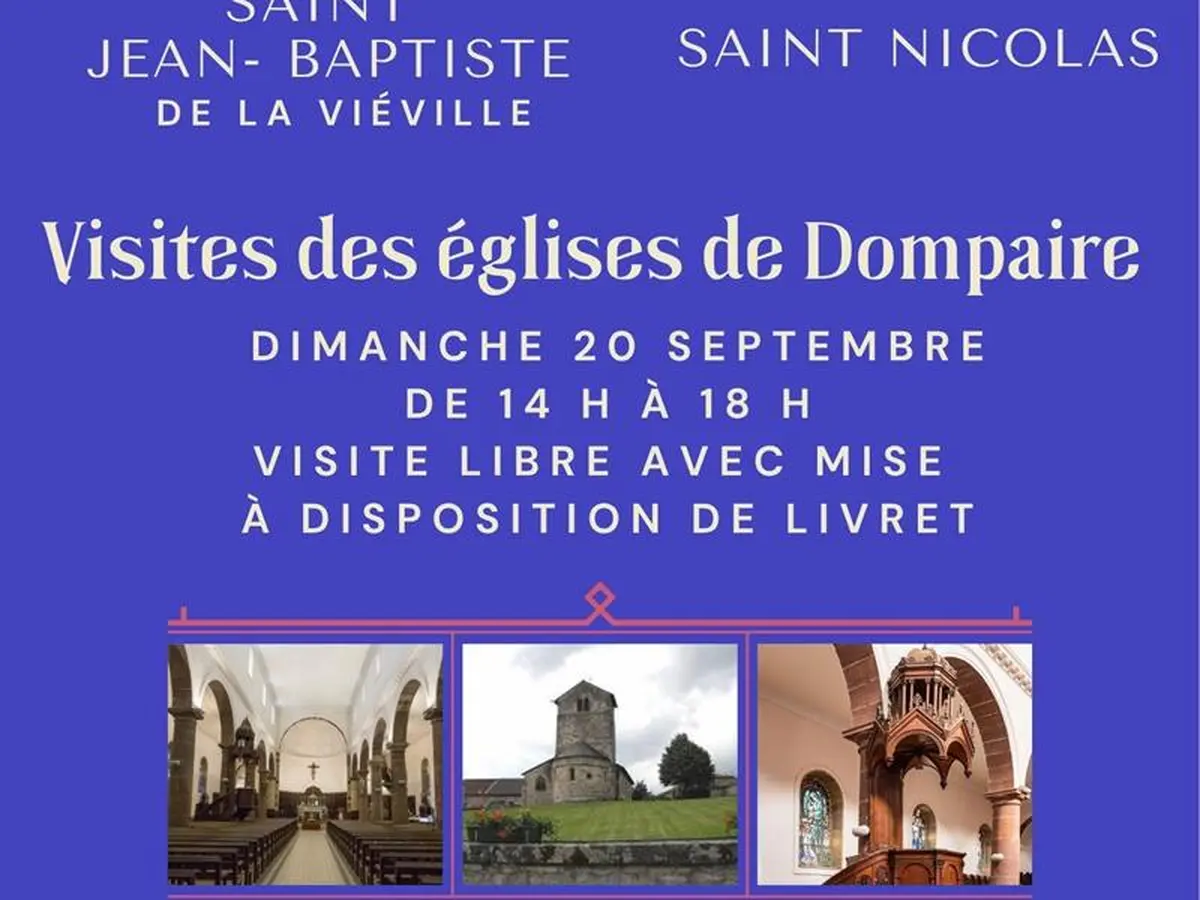 Journées européennes du patrimoine - parcours en autonomie de l'église Saint-Nicolas