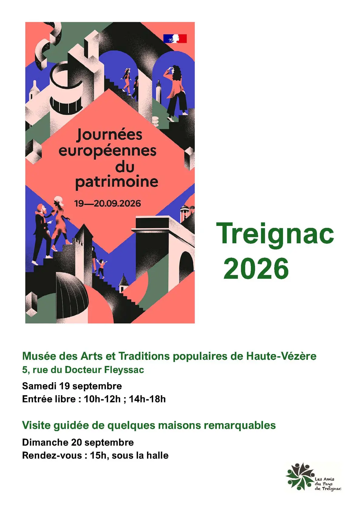 Journées Européennes du Patrimoine : Portes ouvertes au musée des Arts et Traditions