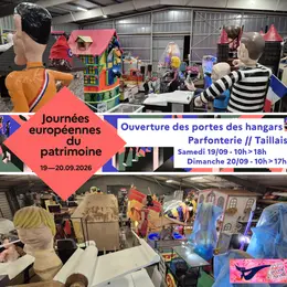 Journées Européennes du Patrimoine : Portes ouvertes des hangars du Carnaval