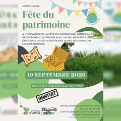 Journées Européennes du Patrimoine - sortie nature à la recherche d’un trésor dans les milieux humides
