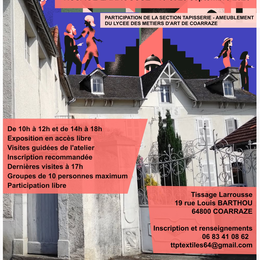 Journées Européennes du Patrimoine - Tissage Larrousse