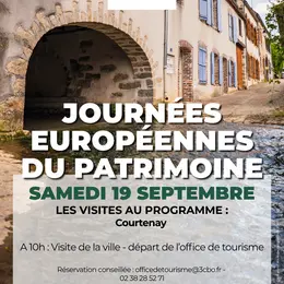 Journées Européennes du Patrimoine : Visite commentée de Courtenay