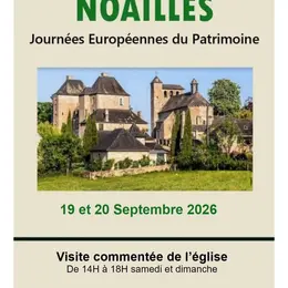 Journées Européennes du Patrimoine : visite de l'église