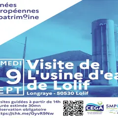 Journées Européennes du Patrimoine > Visite de l’usine d’eau de Lolif