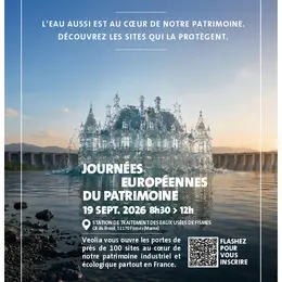 Journées Européennes du Patrimoine : visite de la station de traitement des eaux usées de Fismes