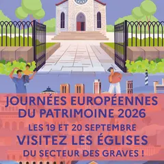 Journées Européennes du Patrimoine - Visite des églises des Graves - Saint-Morillon