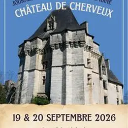Journées Européennes du patrimoine : Visites guidées du Château de Cherveux