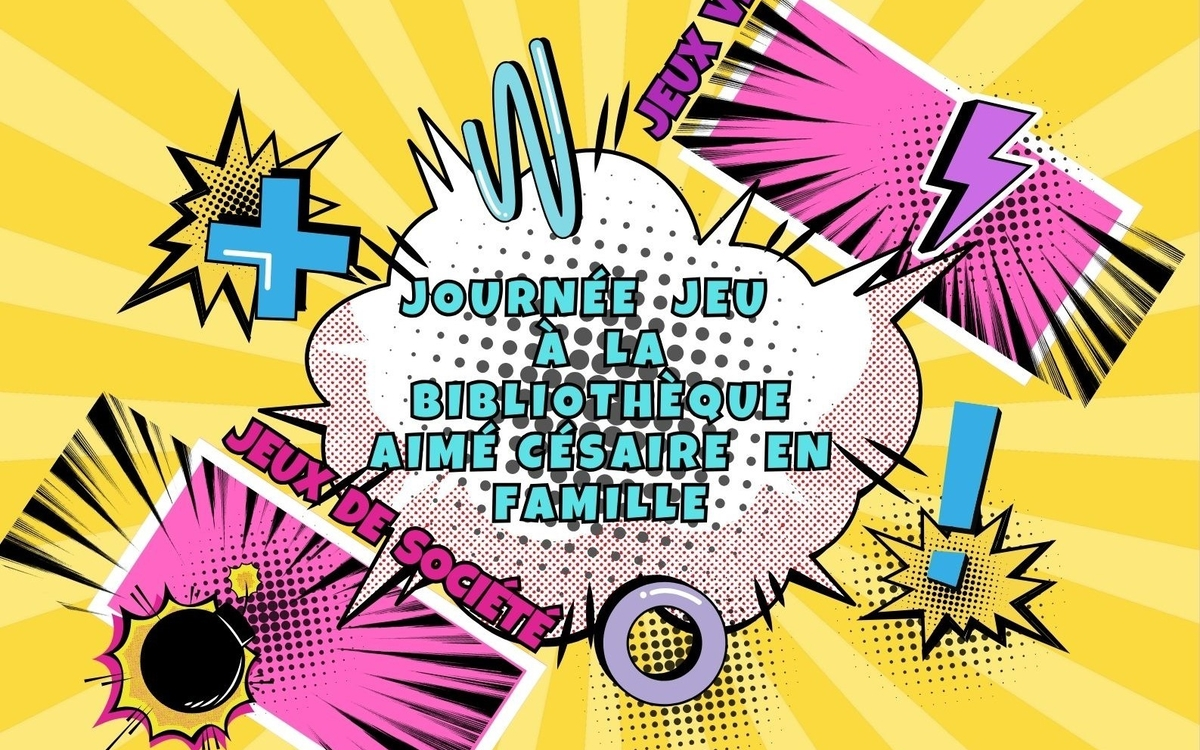 Journées jeu à la bibliothèque Aimé Césaire