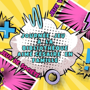Journées jeu à la bibliothèque Aimé Césaire