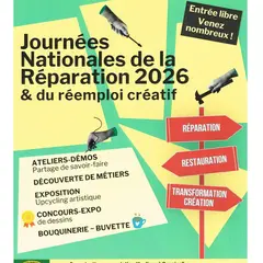 Journées nationales de la réparation et du réemploi créatif