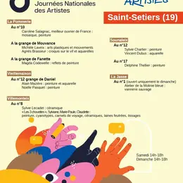 Journées nationales des artistes à Saint-Setiers