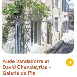 Journées Nationales des Artistes : Aude Vandeborre et  David Chevaleyrias