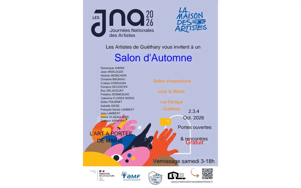 Journées Nationales des Artistes : Salon d'Automne