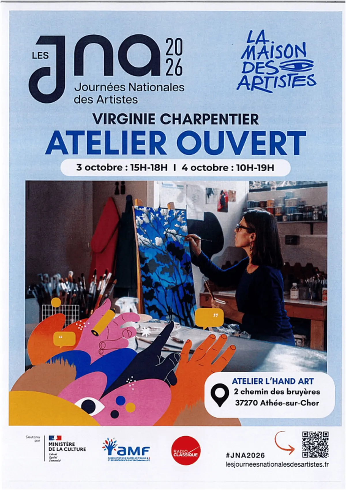 Journées Nationales des Artistes - Virginie CHARPENTIER