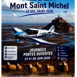 Journées portes ouvertes à l'aéroclub des grèves du Mont-Saint-Michel