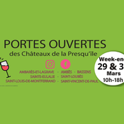 Journées portes ouvertes des châteaux de la presqu'île