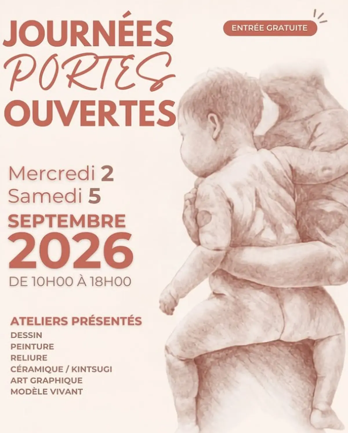 Journées Portes ouvertes Ecole Municipale d'Art