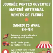 Journées portes ouvertes - Marché artisanal - Ventes de fleurs
