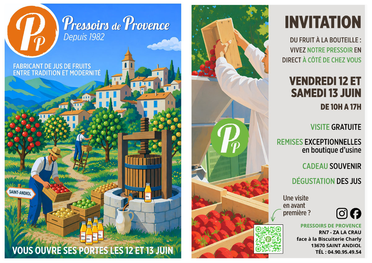 Journées Portes Ouvertes : Pressoir de Provence